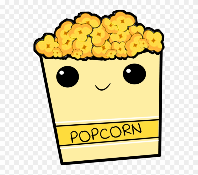 Popcorn Png By Bellathornealways - Cute Popcorn #635505