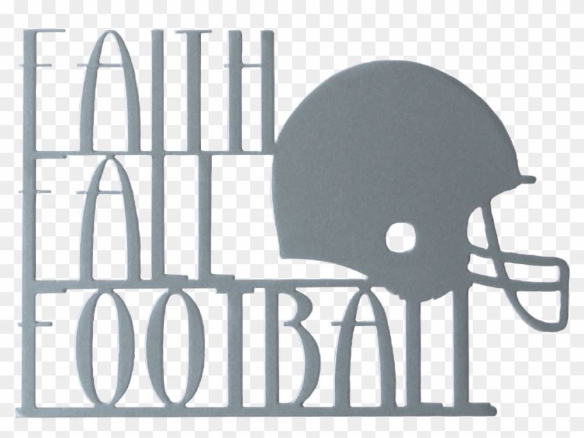Faith Fall And Football Football Wreath Fall Wreath - Football Helmet #635520