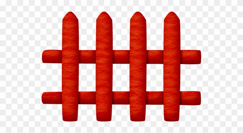 0 Ca1cc A06f4d5f Orig - Red Fence Clipart #635593