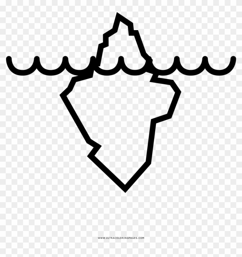 Iceberg Coloring Page Ultra Coloring Pages Iceberg - Drawing #635623