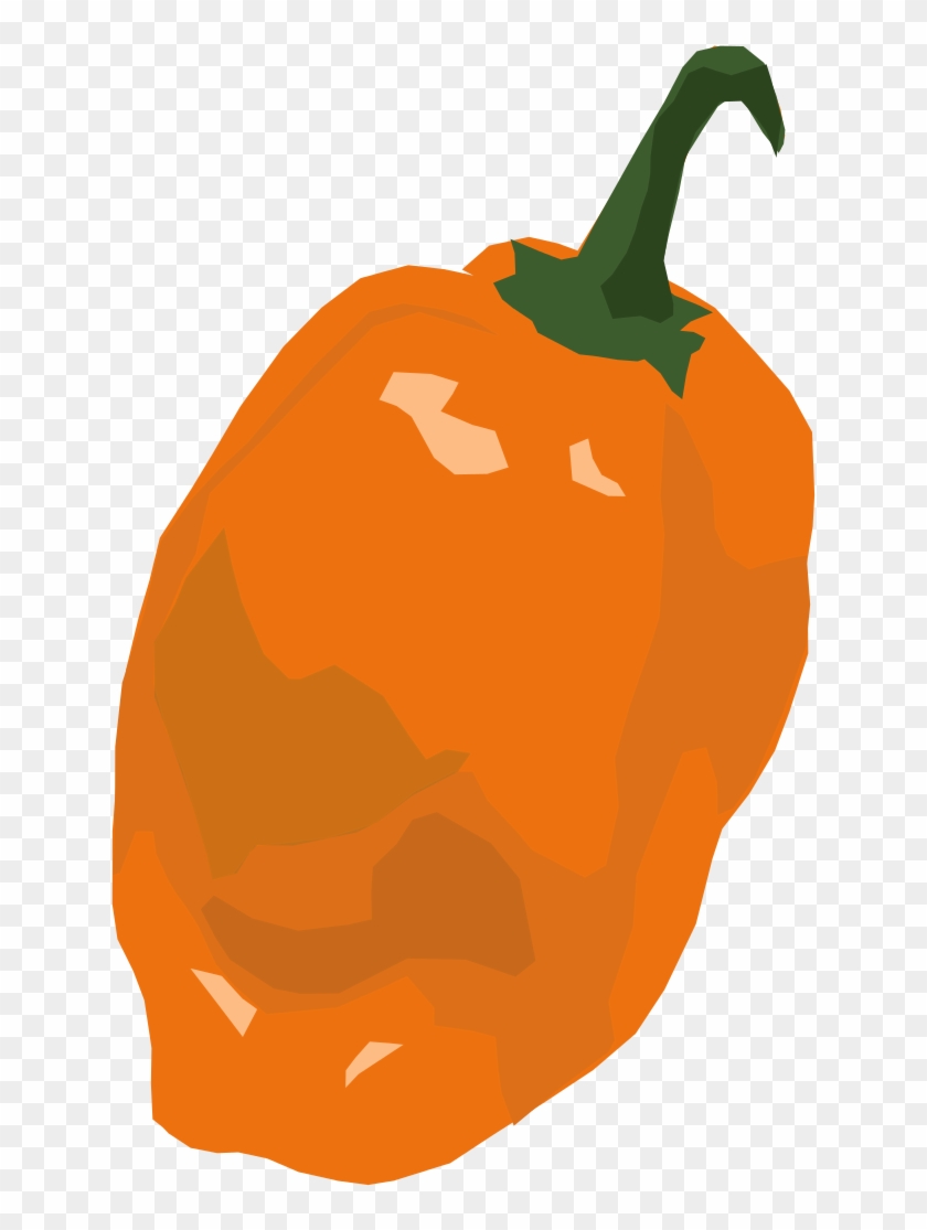 Habanero Pepper Clipart - Habanero Icon #635686