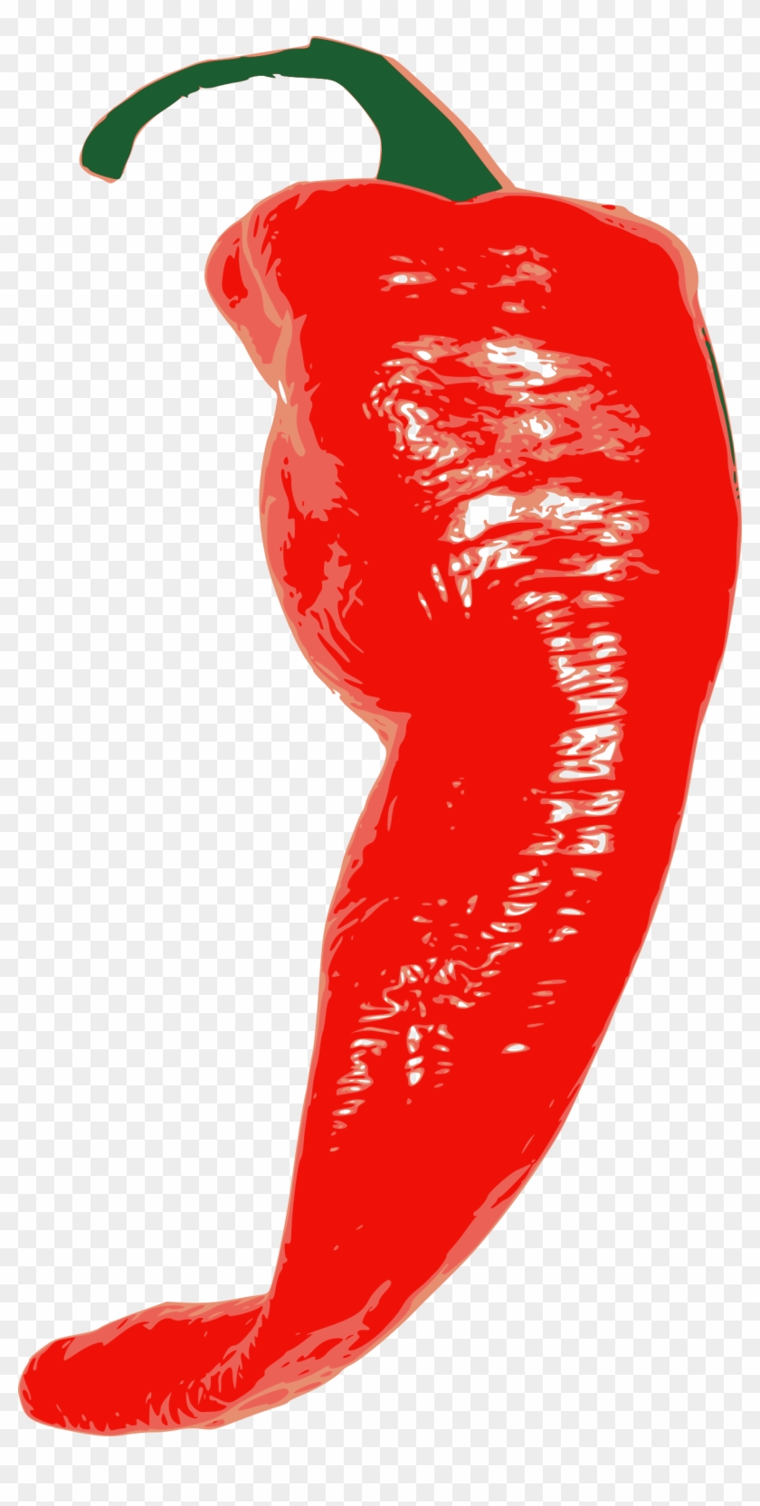 Free Vector Red Chili Pepper Clip Art - Chilli Pepper Clip Art Vector #635707