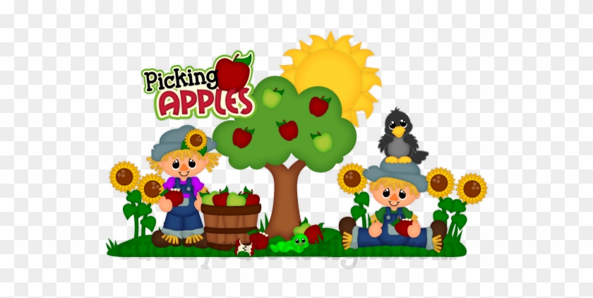 Apple Picking - Cartoon #635747