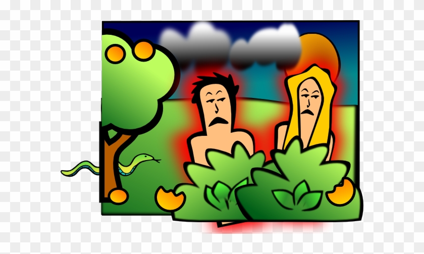 Apple Orchard Clipart Clipground - Adam And Eve Clip Art #635766