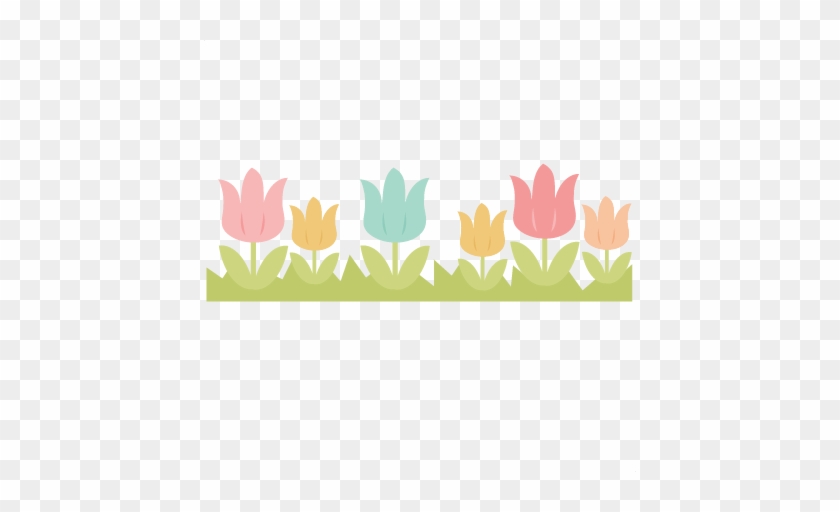 Tulip Clipart Banner - Tulip Banner Clipart #635796