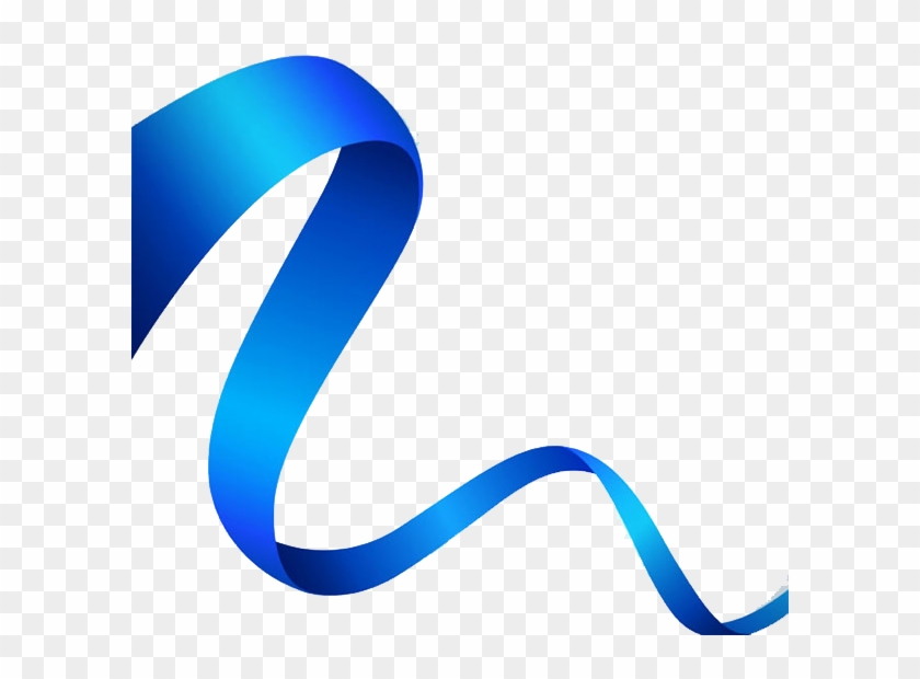 Blue Colour Banding Clip Art - Blue #635883