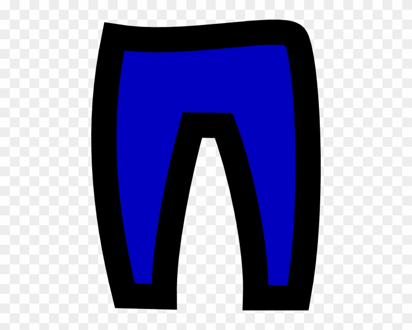 Blue Cartoon Pants - Free Transparent PNG Clipart Images Download