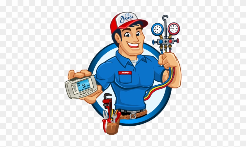 Ac Repair Dubai / Ac Repair, Maintenance & Installation - Ac Service Technician Png #636001