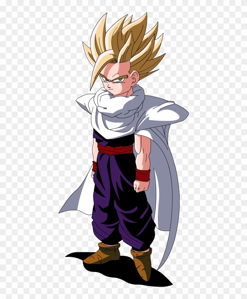 Ssj2 Gohan In Armor Dragon Ball Z Gohan Cell Saga Free Transparent Png Clipart Images Download