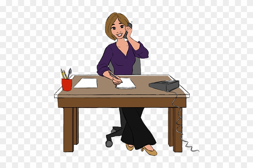 Karen Erwin, Office Manager - Woman At Desk #636493