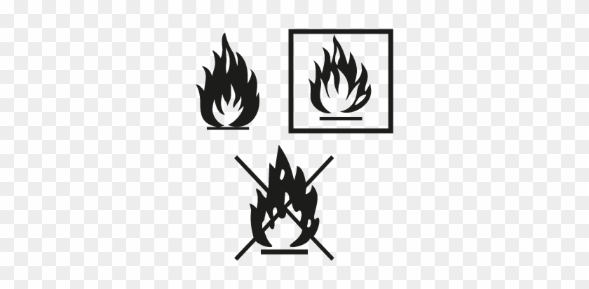 035 Sign Logo - Flammable Symbol #636491