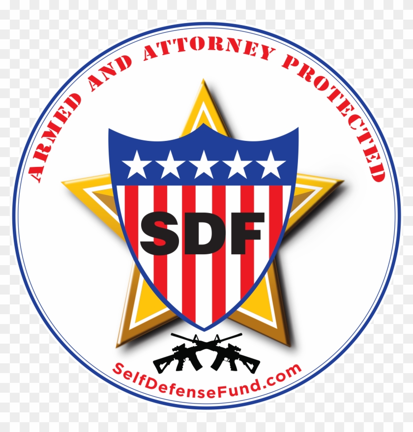 Sdf Logo Drawn Lg - Self Defense Fund #636533