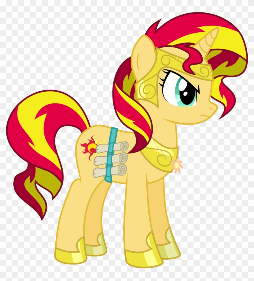 Alternate Universe, Armor, Artist - Mlp Sunset Shimmer Sister #636566