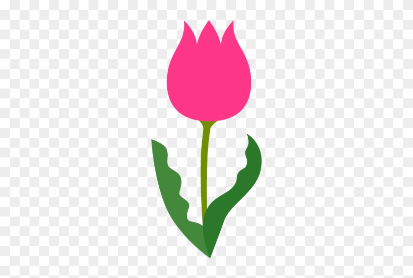 For Download Free Image - Pink Tulip Cartoon #636651