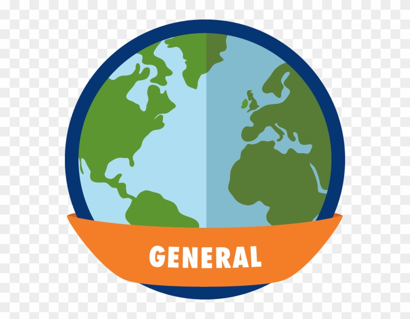 General Badge Final - World Map #636686