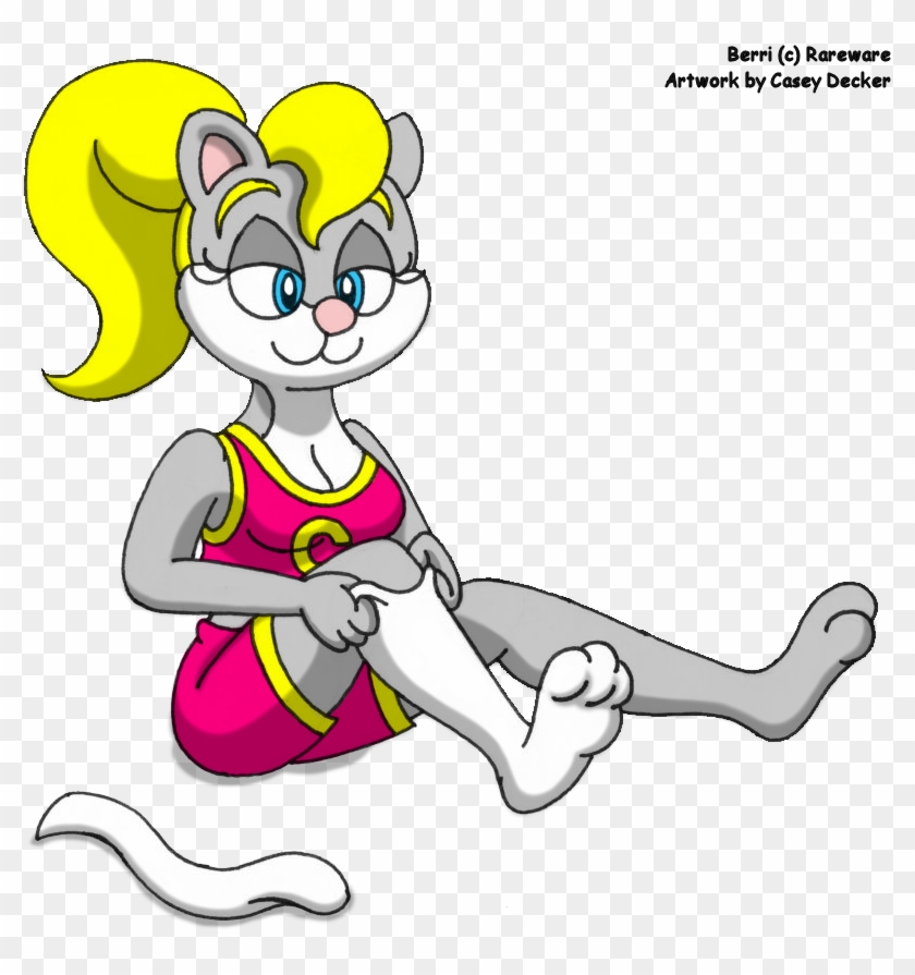 Berri's White Socks By Caseydecker - Conker Bad Fur Day Berri Feet #636704