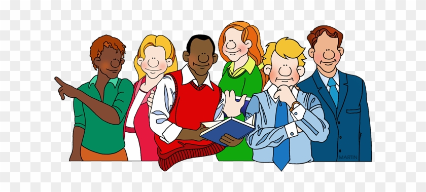 Free - Group Of Teachers Clipart #636711