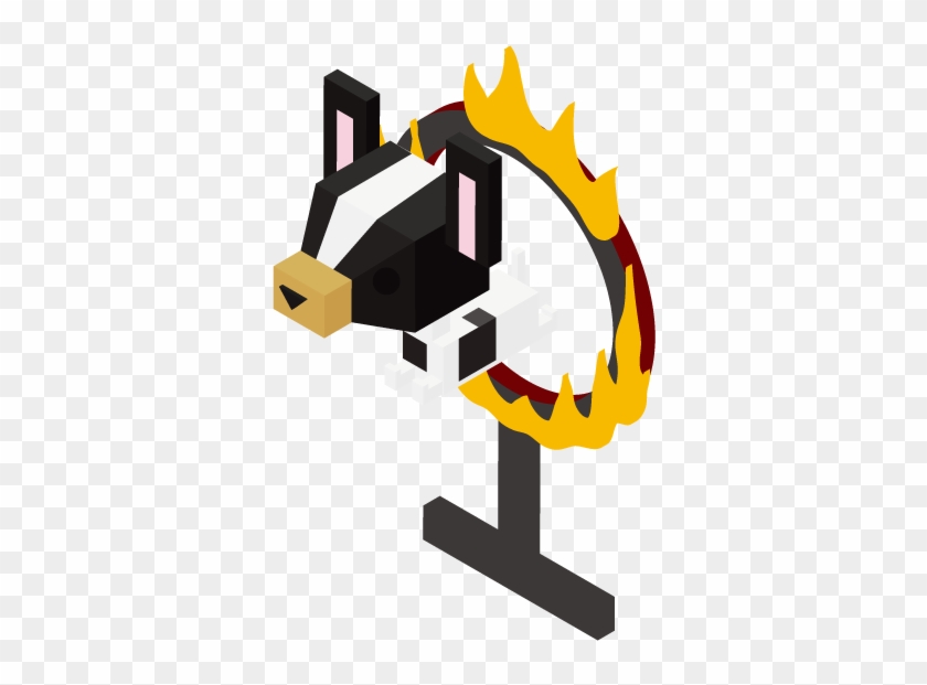 Cartoon Cow Diamond Ring Of Fire - Illustration #636922