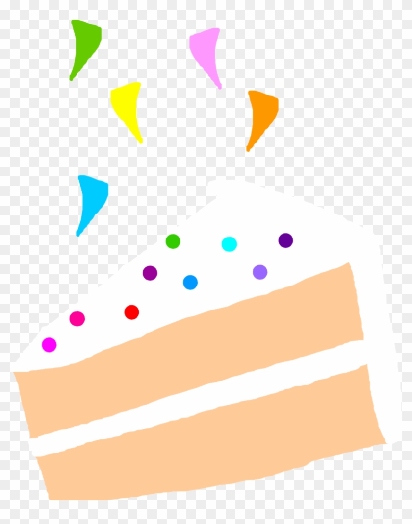 Cake With Confetti - Mlp Cutie Mark Cake #637155
