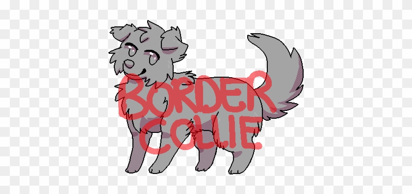 Cute Dog Lineart By Border-coiiie - Cartoon #637370