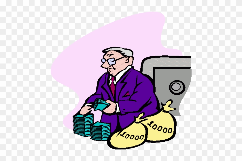 As A Favor To One Of His Friends - Banker Clipart #637395