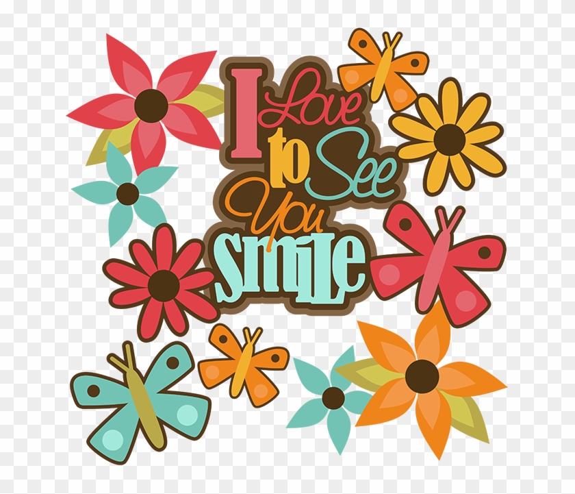 I Love To See You Smile - Designs By Esther Mousepad #637487