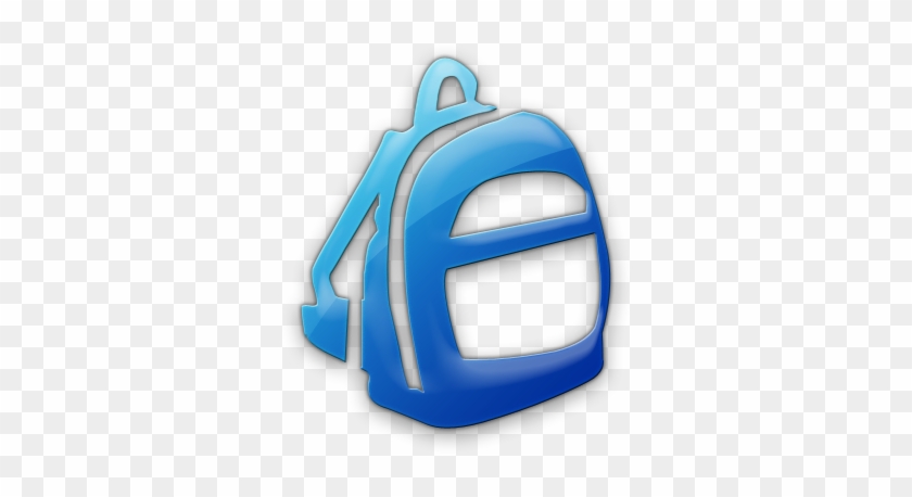 School Folder Icon Clipart - Backpack #637607