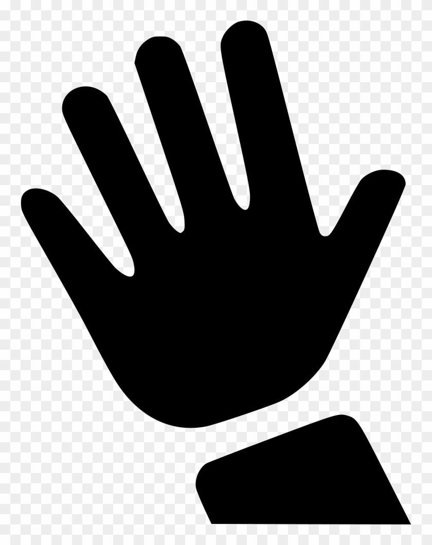 Raised Hand Comments - Silhouette #637695