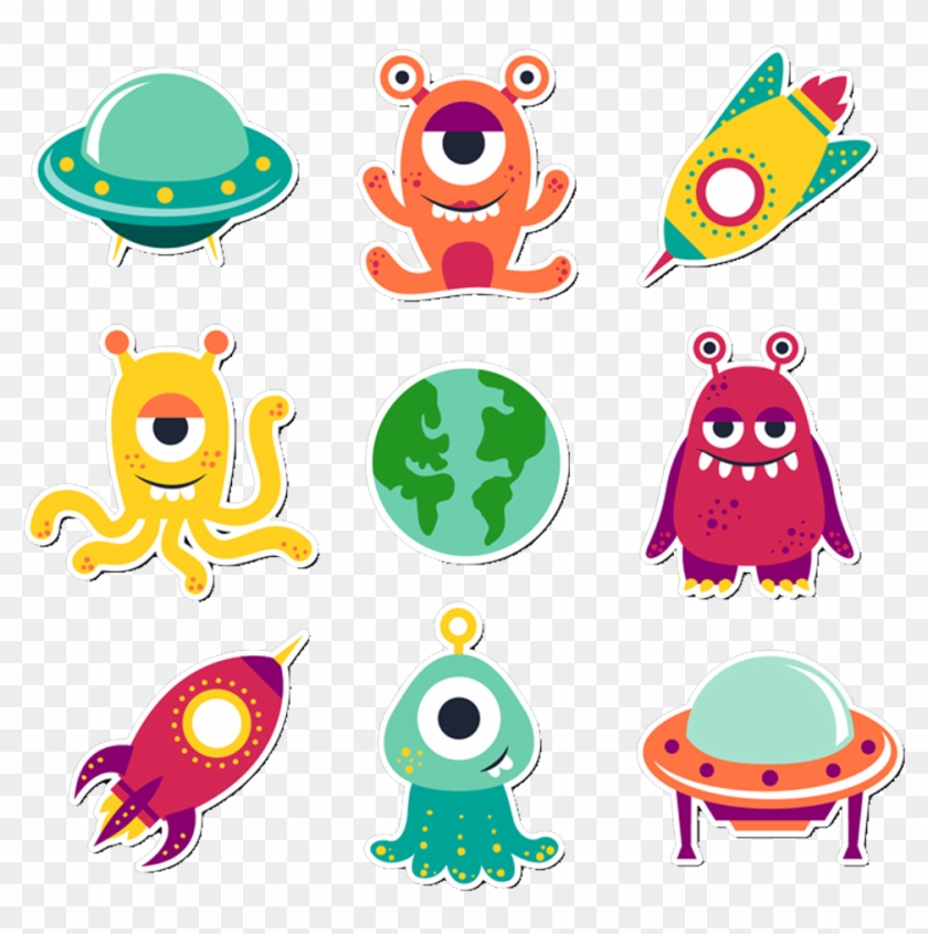 Alien Cartoon Clip Art - Alien Cartoon Clip Art #637827