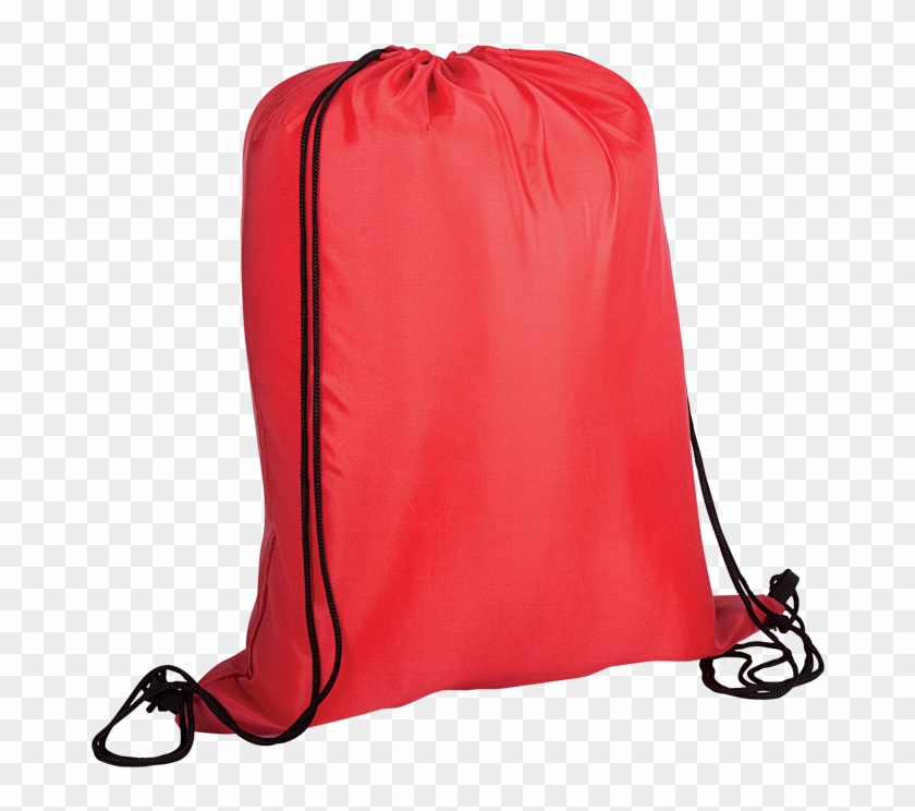 Eco Lightweight Drawstring Bag - Red #637759