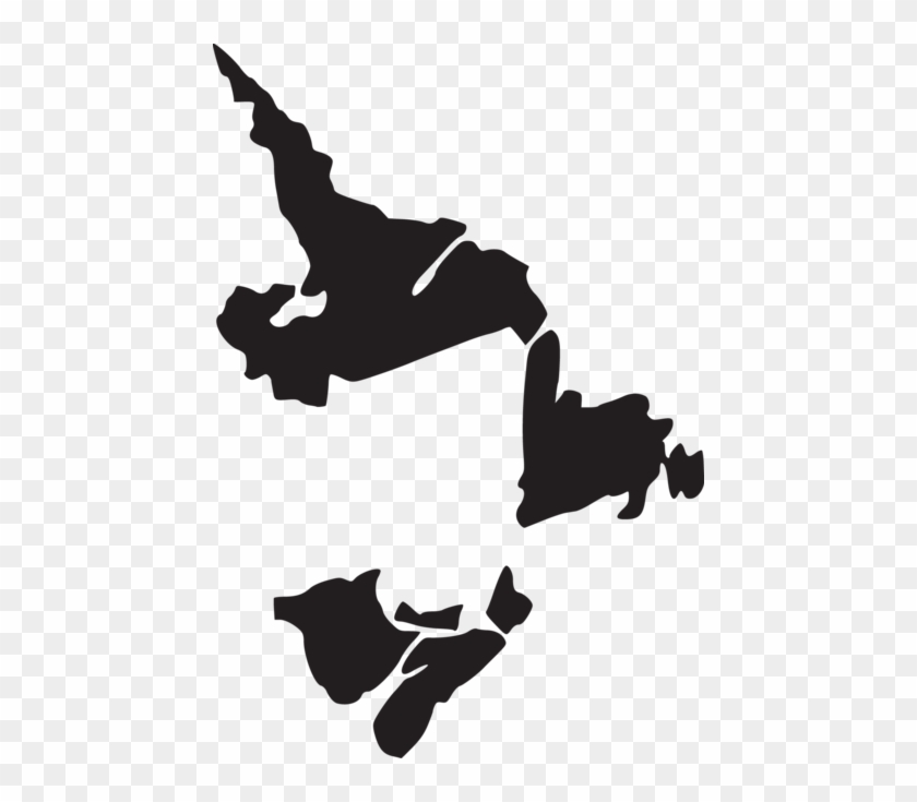 East Coast Export Group - Newfoundland And Labrador Silhouette (custom) Stic #637842