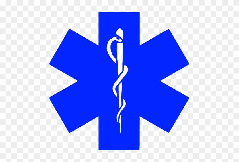 Star Of Life Drinkware - Emergency Medical Service Logo #637858