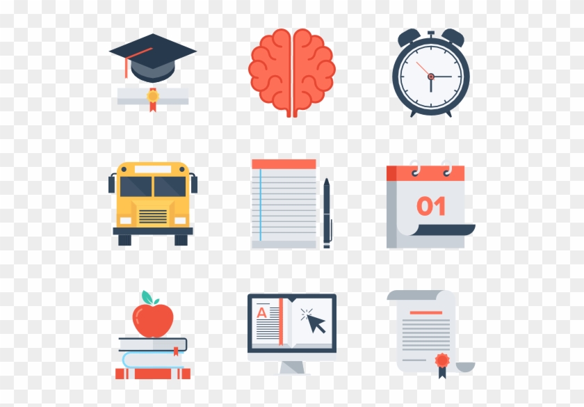 Education And Knowledge - Knowledge Flat Icon #637874