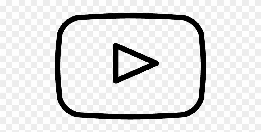 Youtube Logo Coloring Pages - Plantilla De Boton De Youtube - Full Size ...