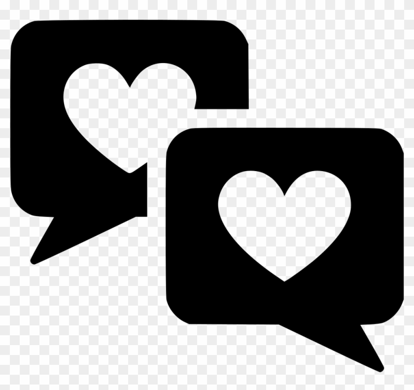 Couple Chat Message Relationship Comments - Heart #638151