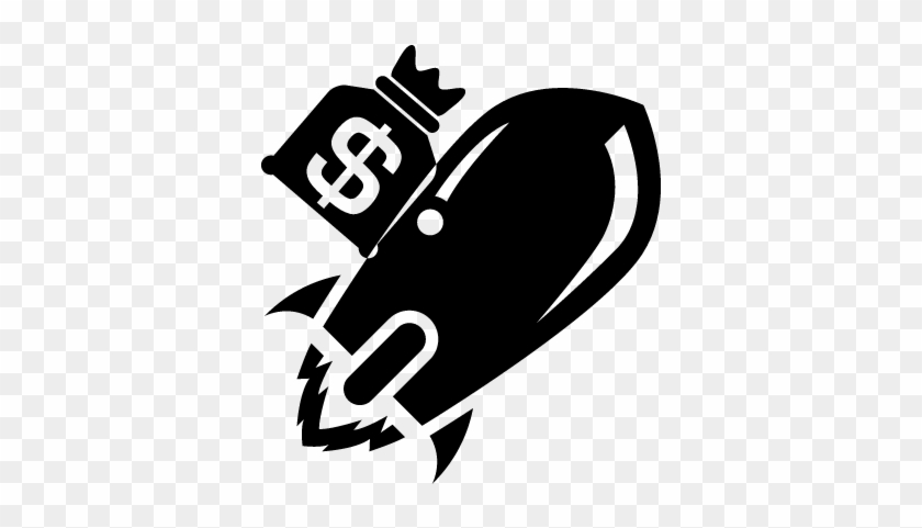 Rocket Space Ship With Money Bag Of Dollars Vector - Icon Vector Rocket Png #638164