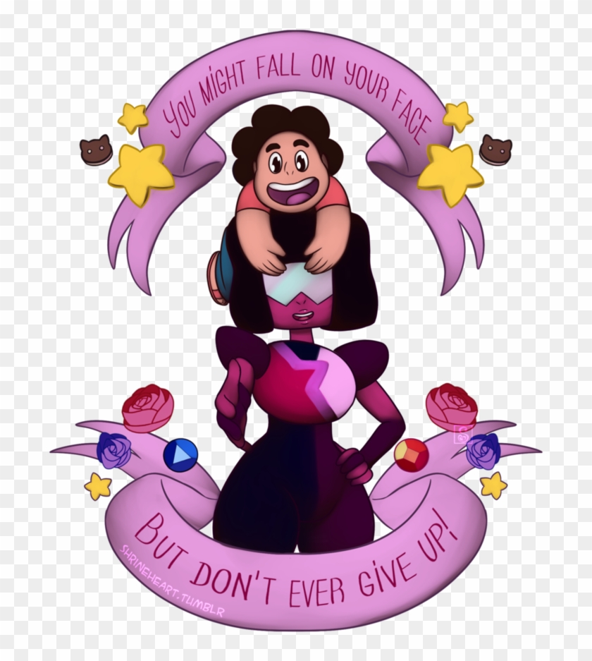 But Don't Ever Give Up By Shrineheart - Cartoon #638212