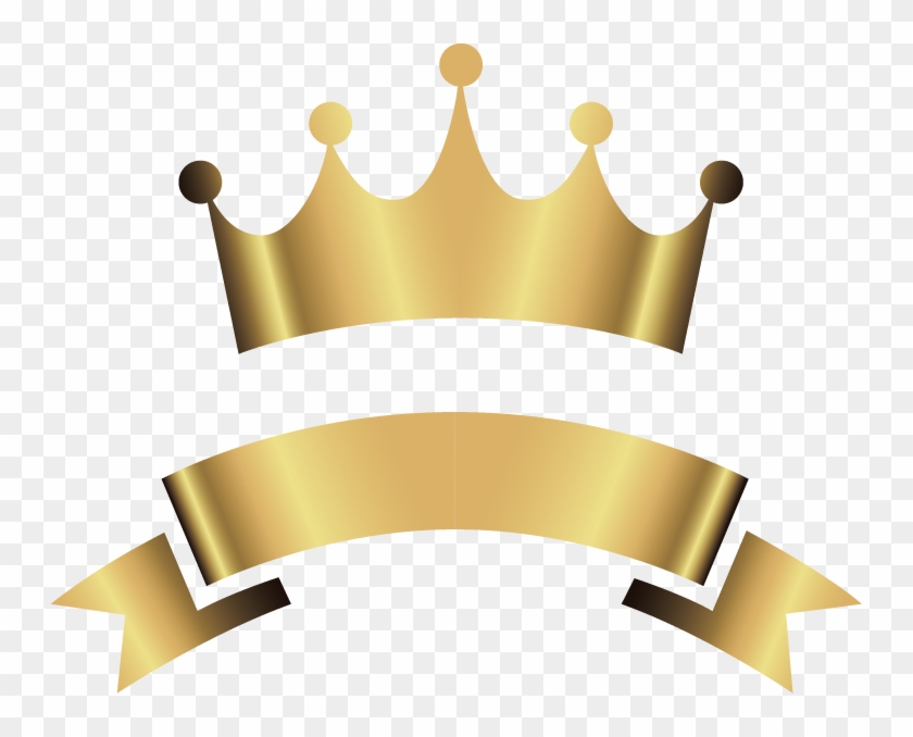 Corona De Oro - Gold Crown Logo Png #638309