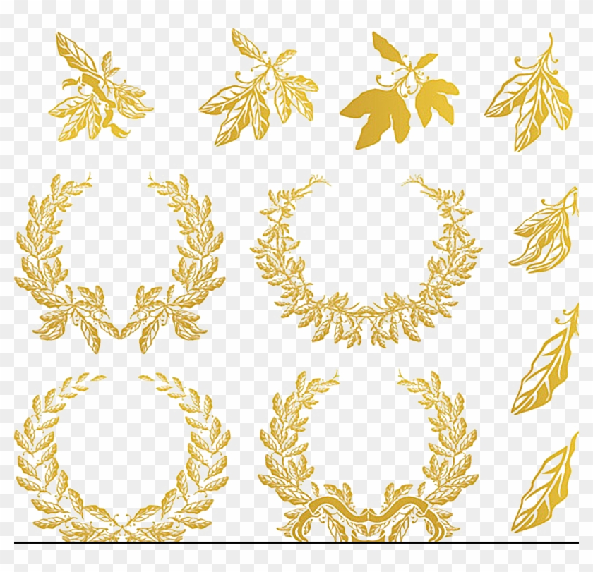 La Corona De Laurel Euclidiana Del Vector De Ilustración - Laurel Wreath Vector #638356