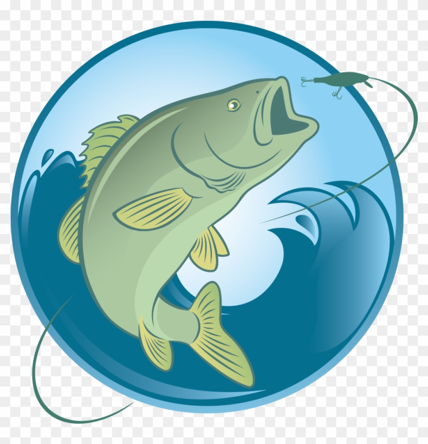 Northern Pike Fish Striped Bass Illustration - Northern Pike Fish Striped Bass Illustration #638422