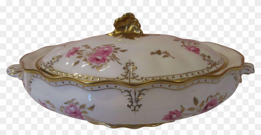Magnificent 13' Royal Crown Derby Covered Serving Dish - Ceramic #638403