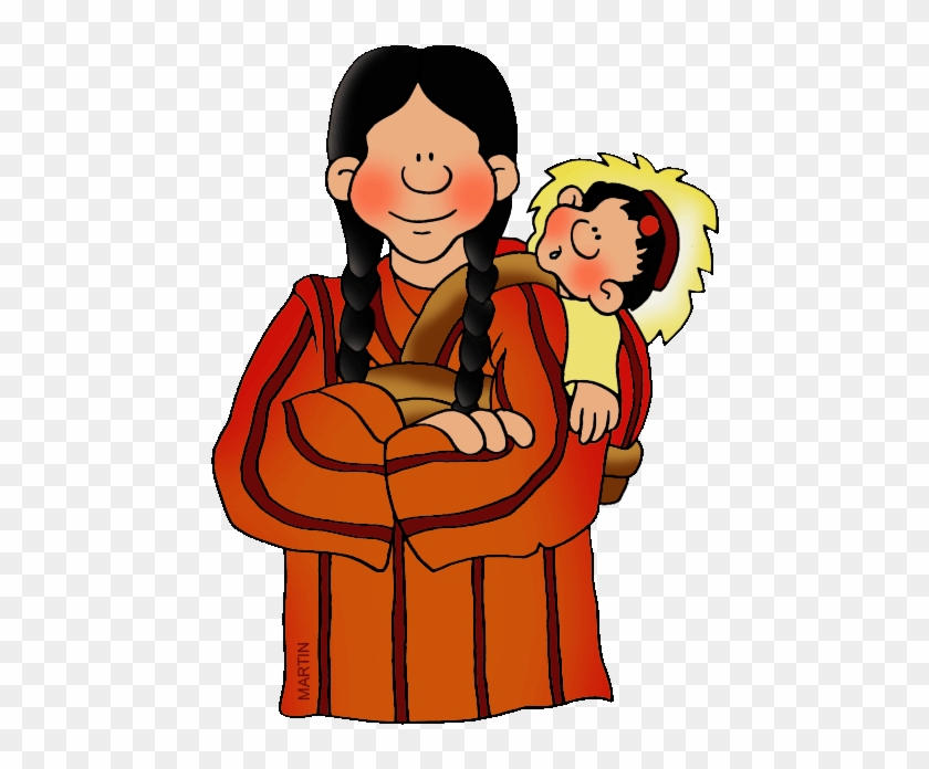 Far North Mother And Child - Indigenous People Clip Art #638430