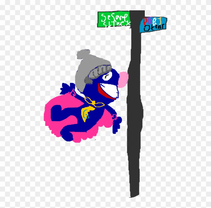 Sesame Street- Super Grover Crashes By Totallytunedin - Cartoon #638566