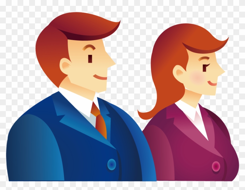 Business Men And Women Cartoon - Business Men And Women Cartoon #638704