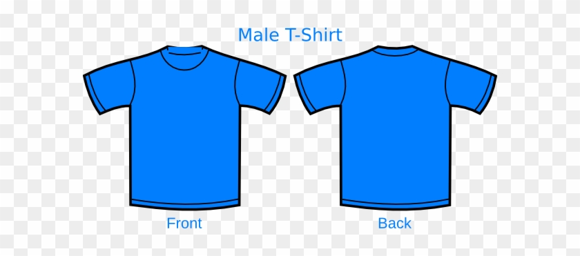 Plain T Shirt Blue #638728