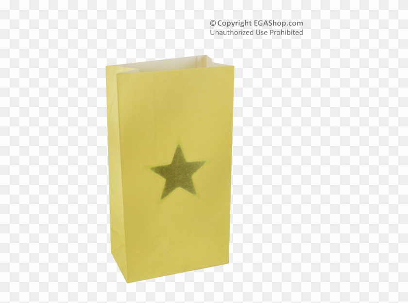 Gold Star Luminary Bag - Paper #639070