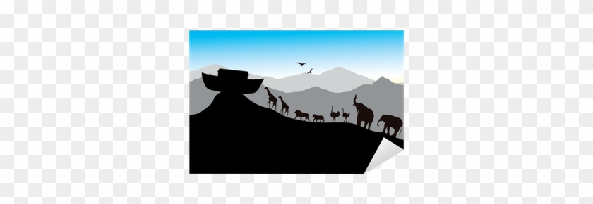 Noah's Ark, Bible Stories, Vector Image, Each Pair - Read-rhyme-remember: A Poetic Overview #639176