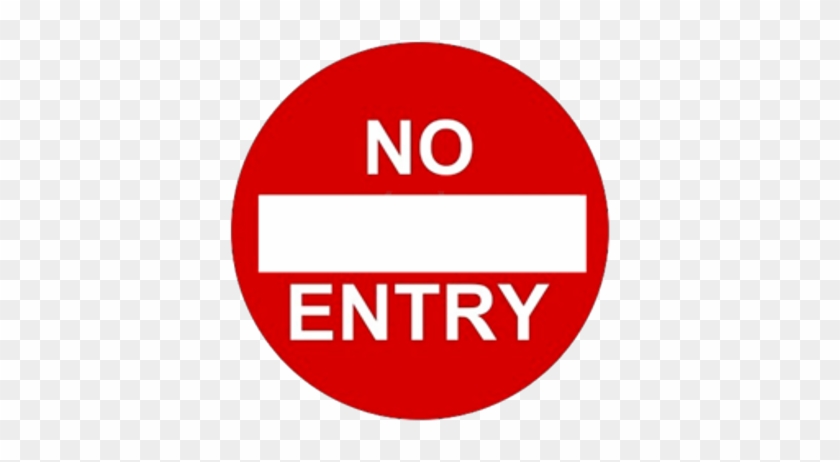 No Entry Sign By Henrylol2 Do Not Enter Traffic Sign Free Transparent Png Clipart Images Download