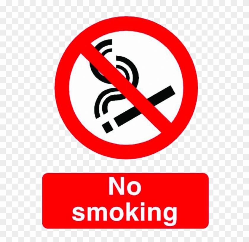 No Smoking Health And Safety Sign Transparent Image - Stewart Superior No Smoking Self Adhesive Sign Ref #639367