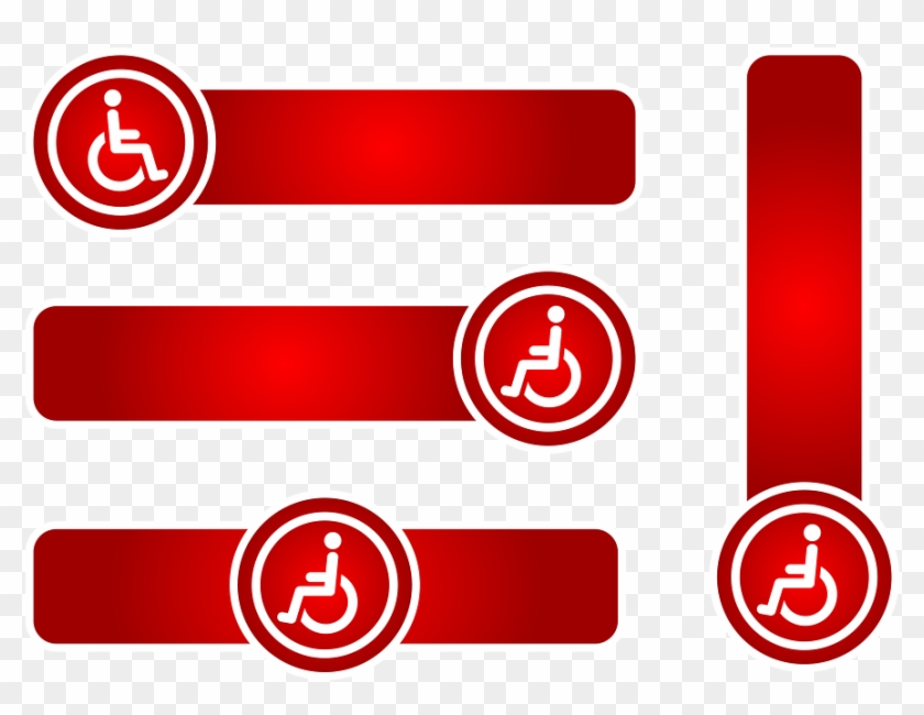 Tape, Sign, Symbol, Disabled, Element, Gradient, Arrow - Symbol #639379
